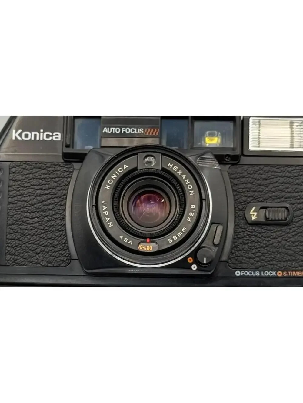 Konica Hexanon C35 Auto Focus 38mm F 2.8 35 mm Film Camera Japan “Parts/Repair”